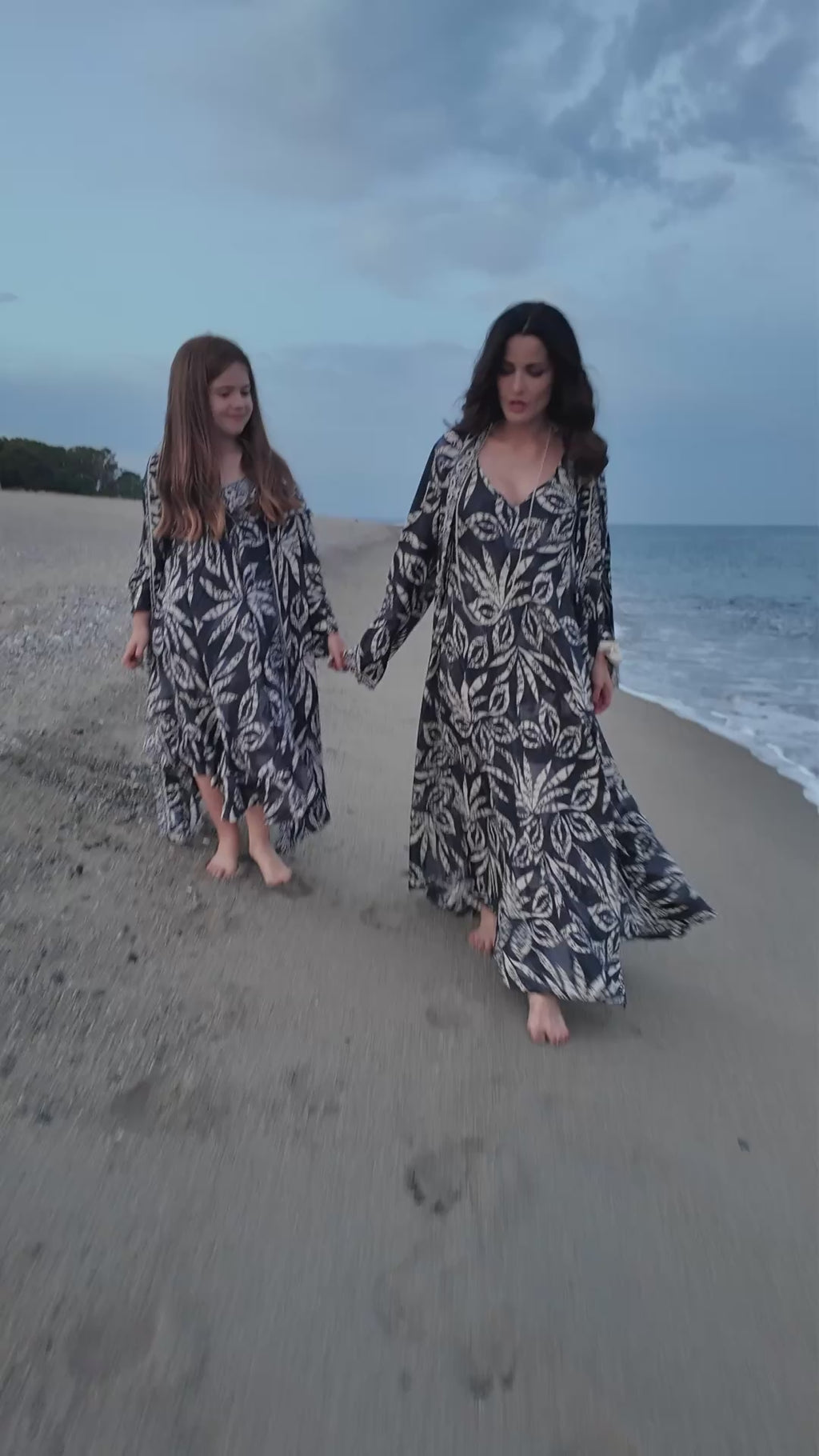 ALAYA fiori panna e nero